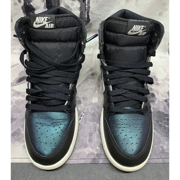 Nike Air Jordan Retro 1 All Star Game ASG Chameleon Size 6.5 Y Green - Picture 4 of 12